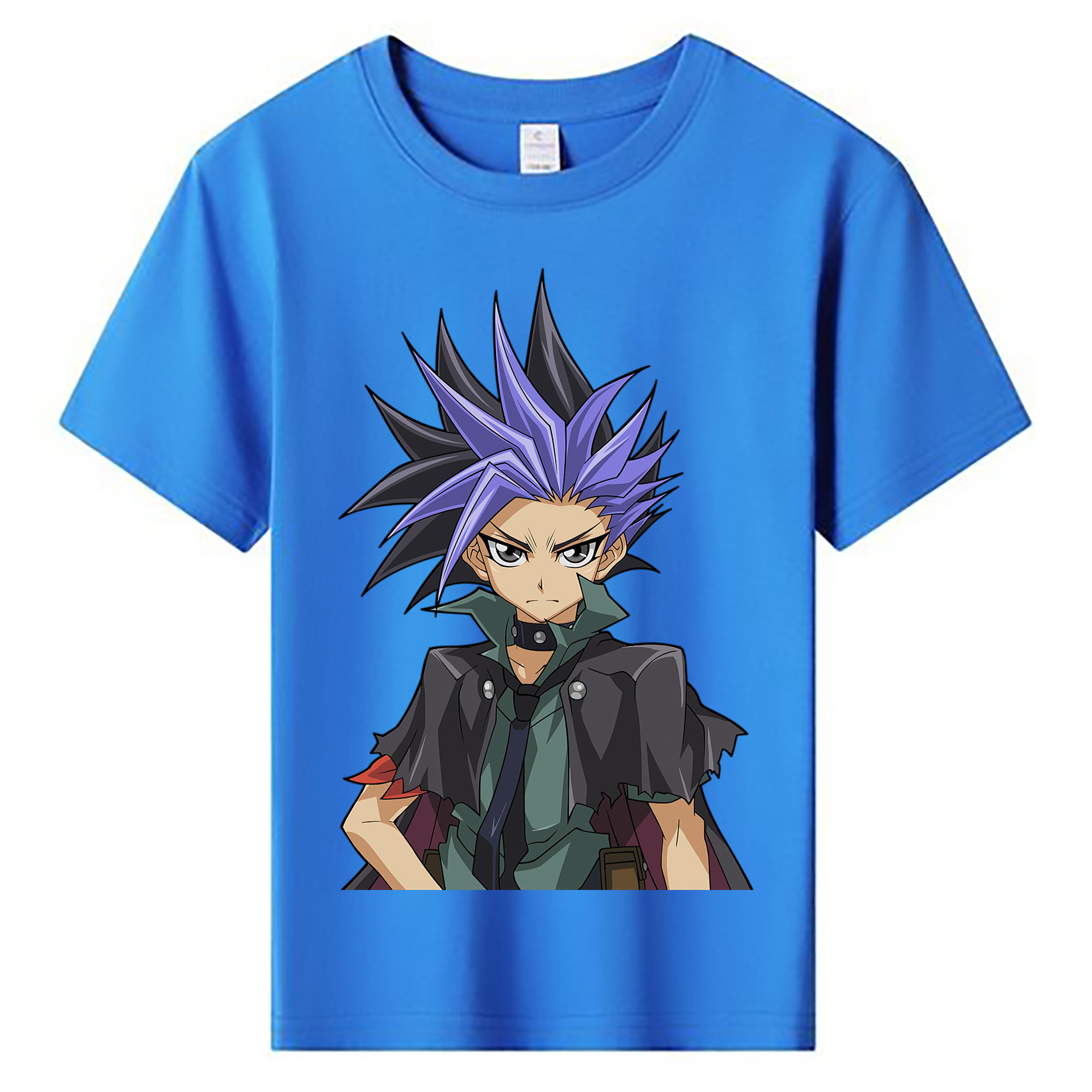 （画像用） 遊☆戯☆王 Yu-Gi-Oh! 綿100％キッズTシャツ（フロントプリント）